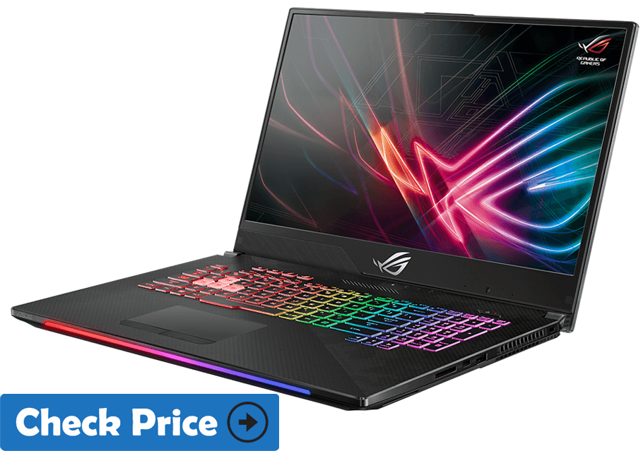 Asus ROG Strix SCAR II laptop for graphic designers