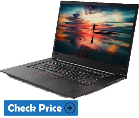 Lenovo ThinkPad X1 best budget laptop for photoshop