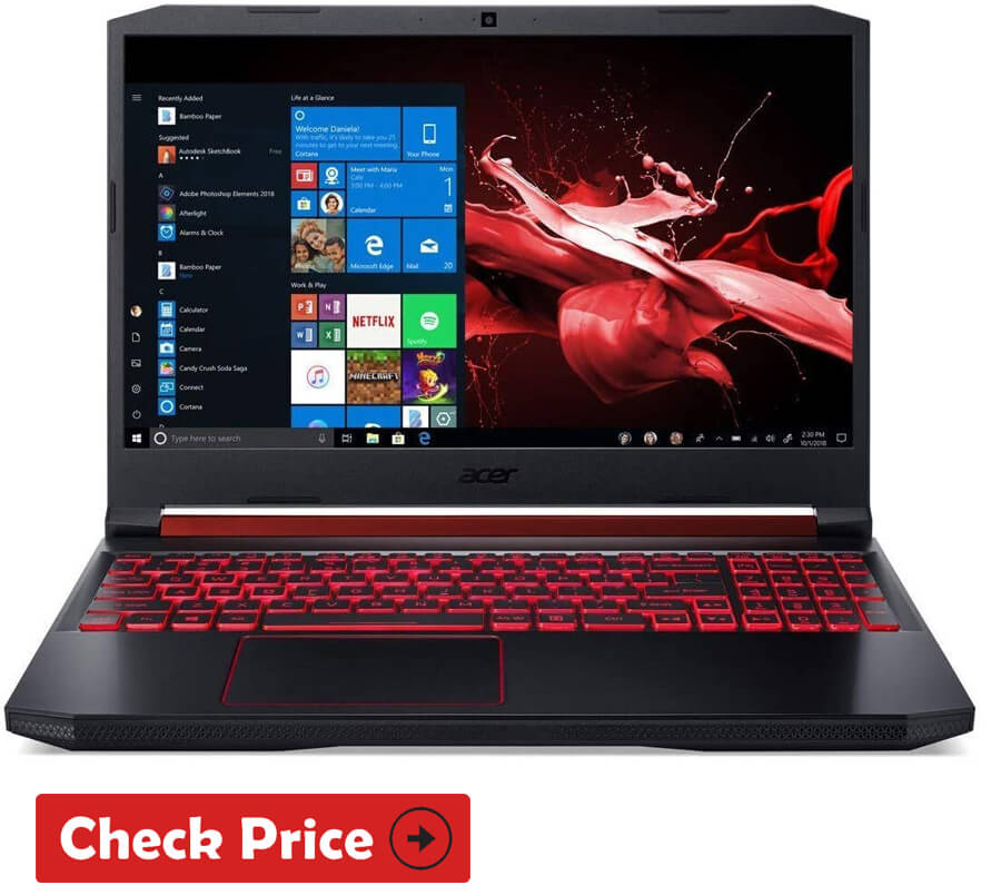 Acer Nitro 5 laptop for gaming under 700 bucks